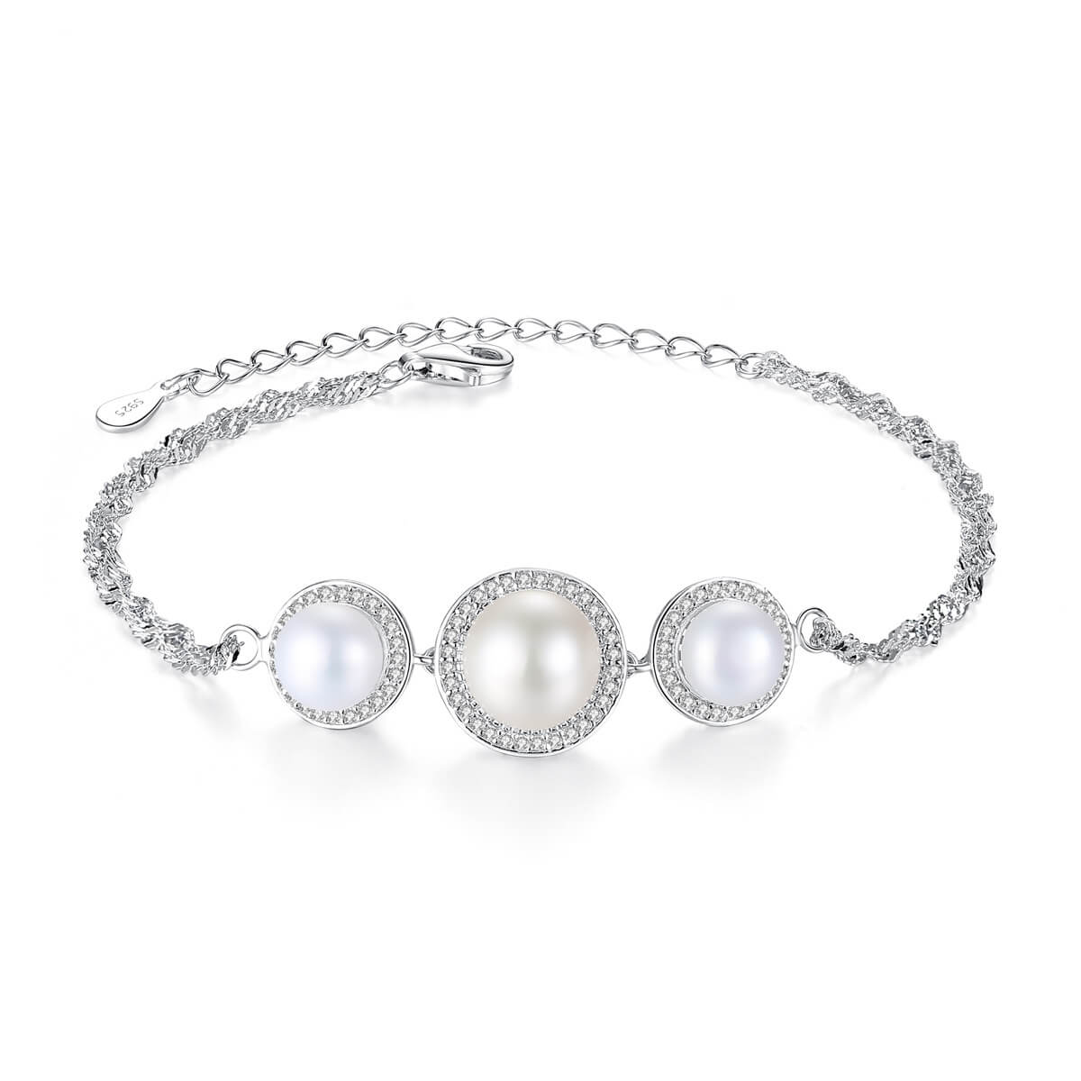 S925 Pearl Bracelet
