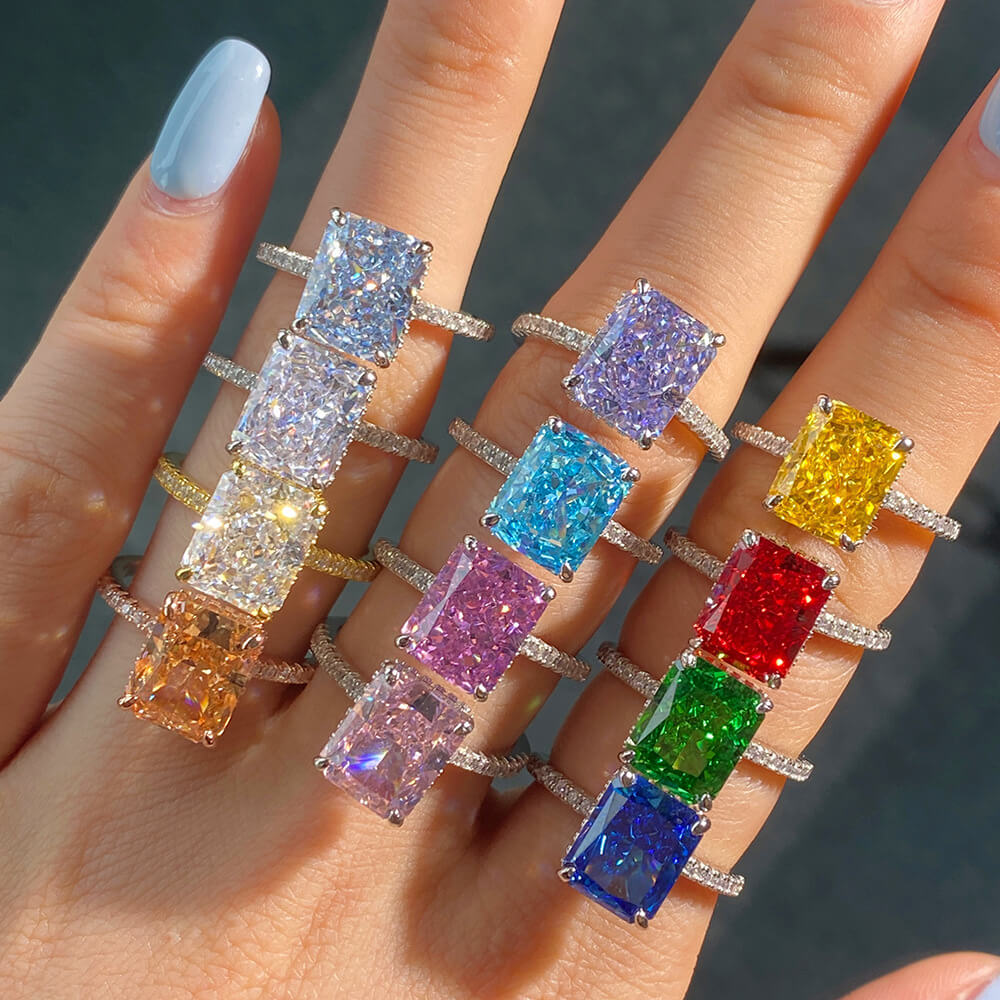 S925 Grade 8A Zircon Ring-MARDAZA