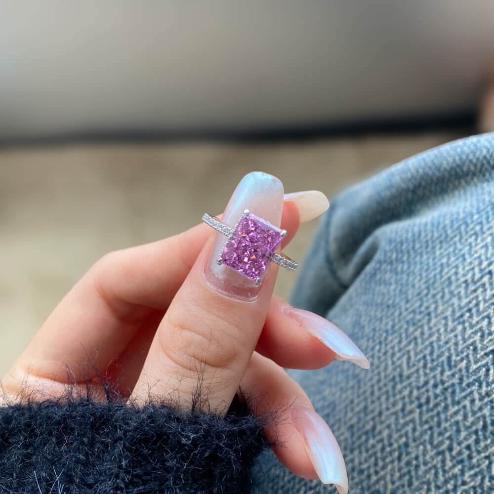 S925 Grade 8A Zircon Ring-MARDAZA