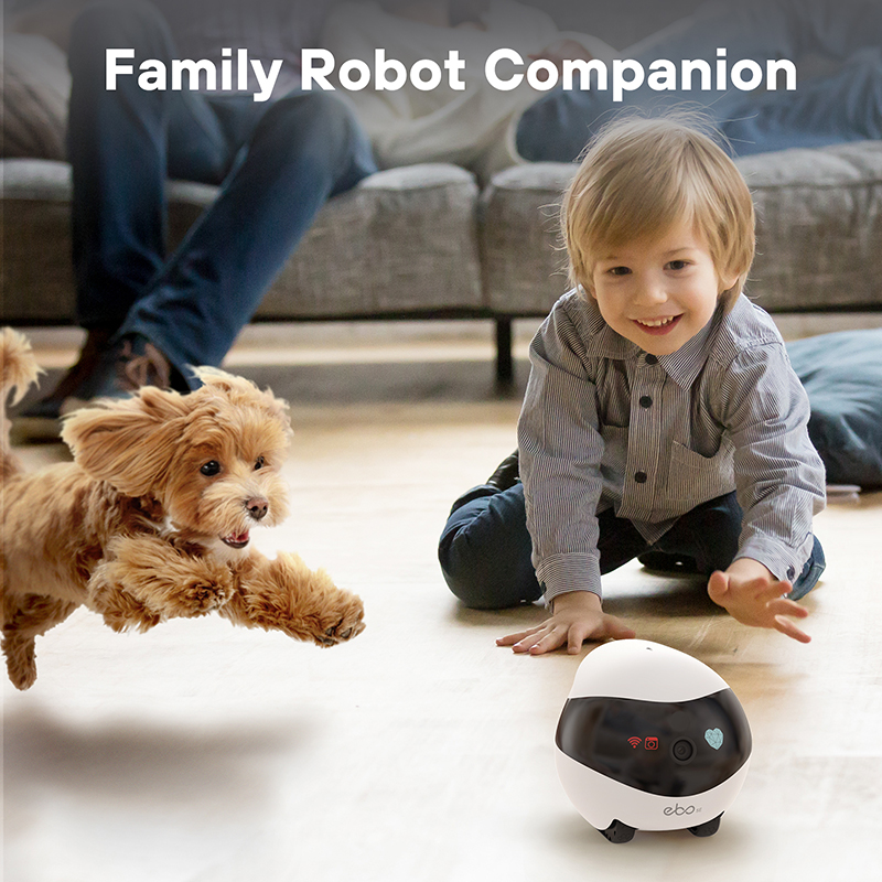 EBO Air enabot smart robot for pets & family - auto return to charging  station