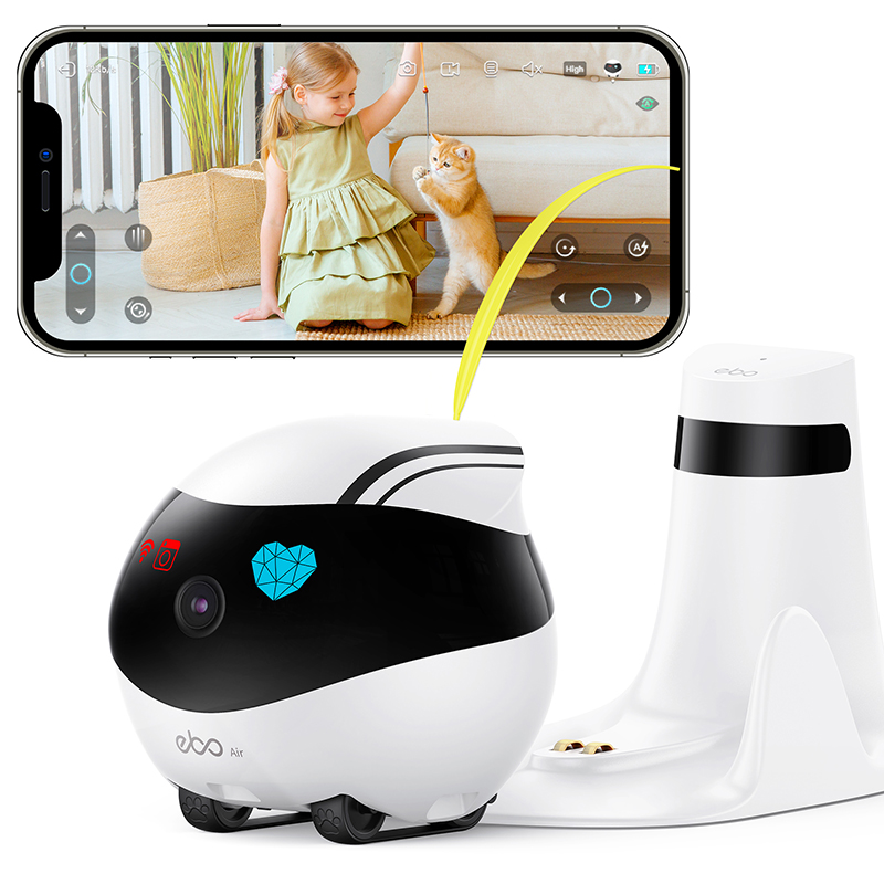 Enabot Ebo Air Auto-Cruise Smart Pet Security Camera Robot Companion Review  