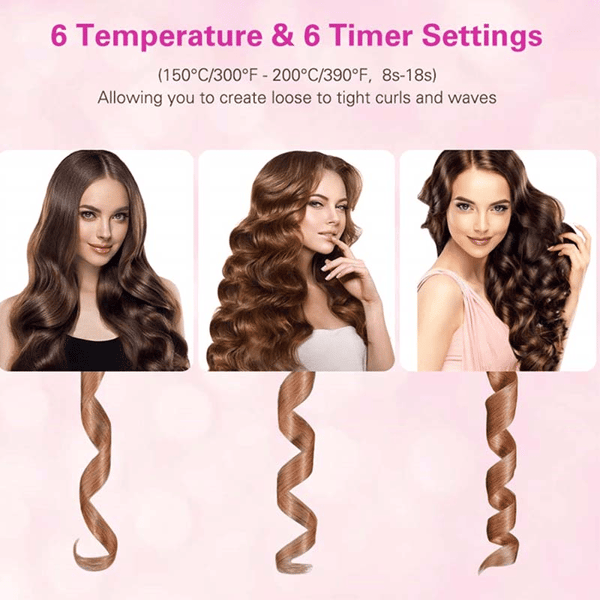 Auto Rotating Ceramic Hair Curler🔥