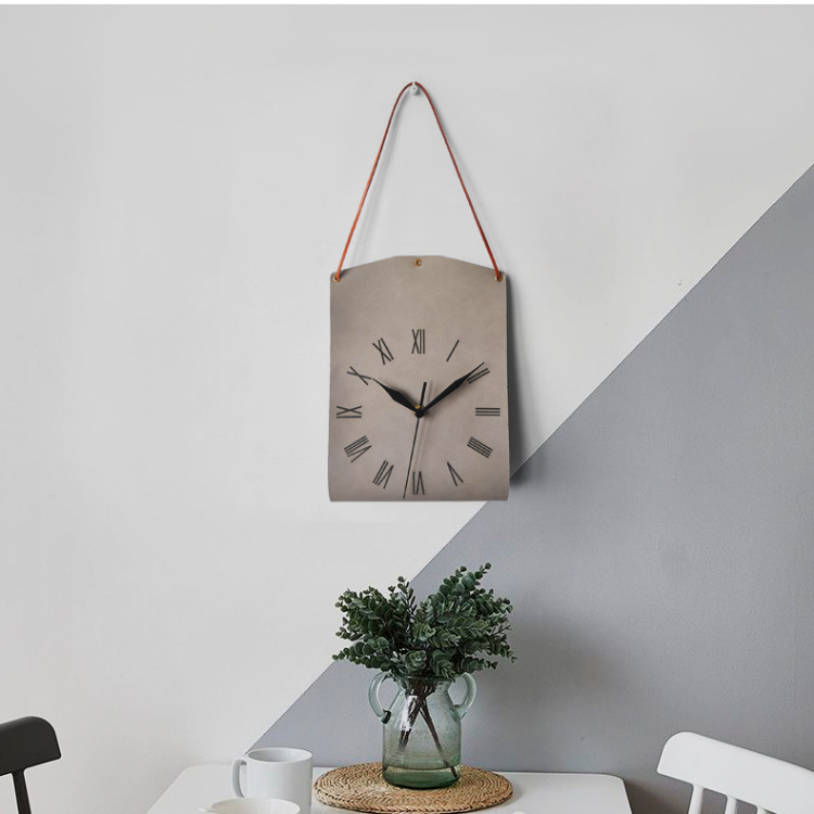 Bag-Shaped Creative Wall Clock Modern Art Clock