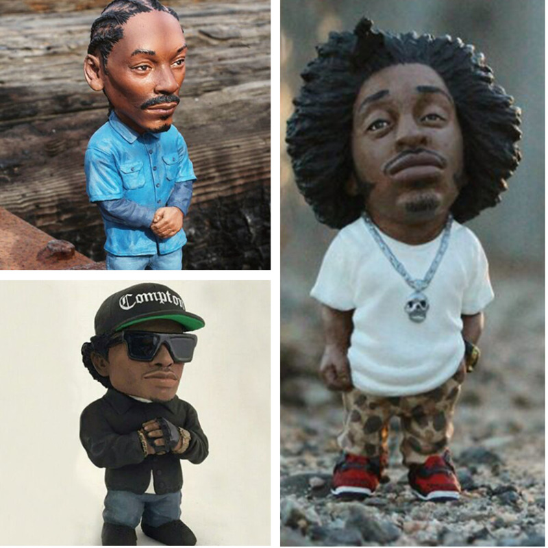 Rapper Resin Doll Character Decoration Hip Hop Doll Decoration
