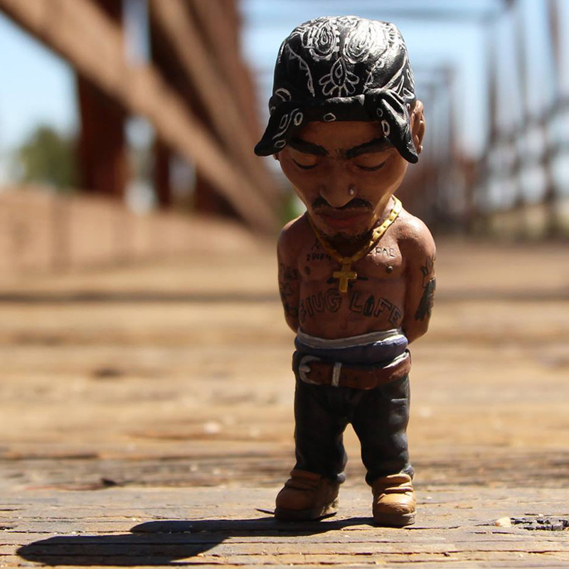 Rapper Resin Doll Character Decoration Hip Hop Doll Decoration