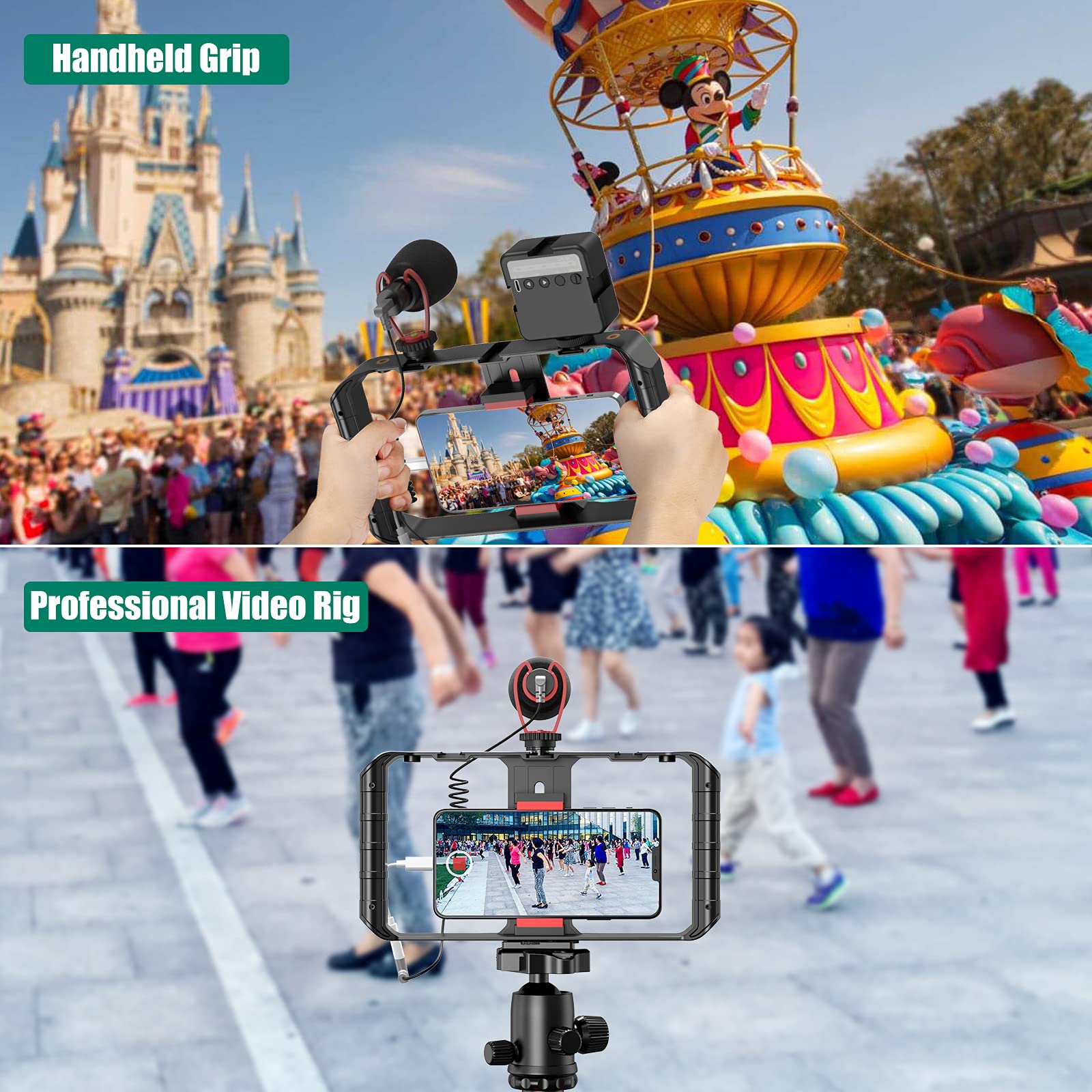 Smartphone Video Rig Handheld Phone Video Cage 