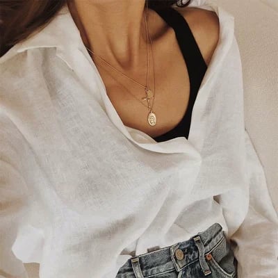 49% OFFST.Benedict Protection Cross Power Pendant Necklace