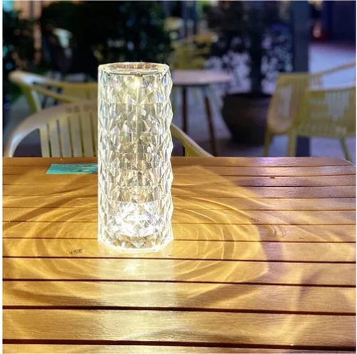🎁New Year Sale- 49% OFF🎁Touching Control Rose Crystal Lamp - Buy 2 F