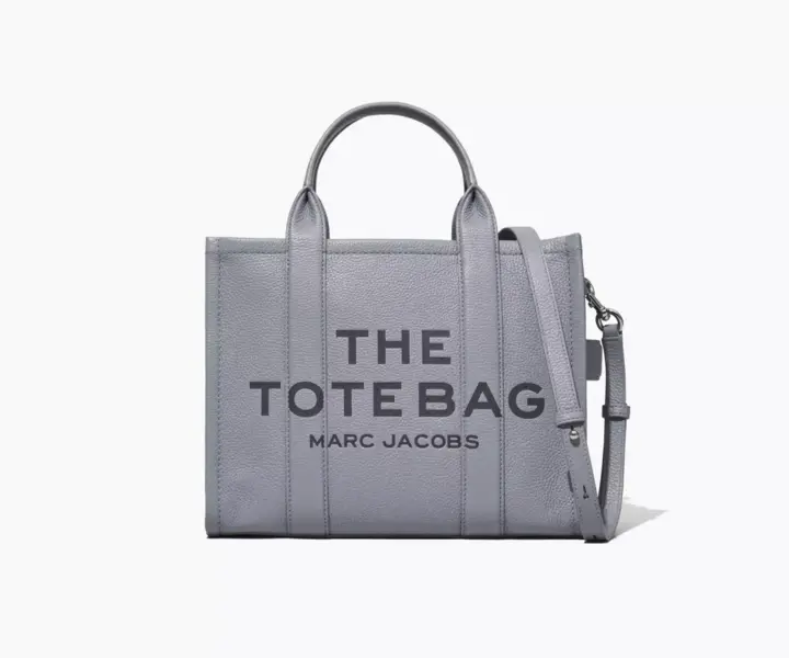 THE LEATHER MEDIUM TOTE BAG