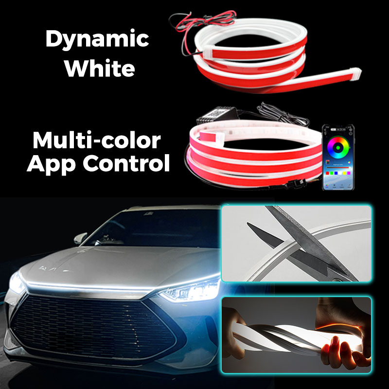 Dynamic Car Hood LED Strip