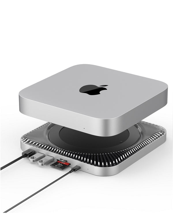 RayCue ExpandPro Marvel 7-in-1 USB-C Hub/Stand for Mac Mini 2018 and Newer