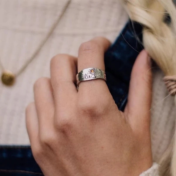 DAWN RING INSPIRED BY NATURE