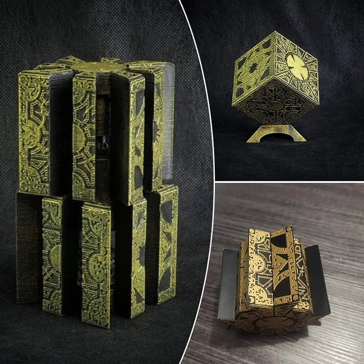 Removable  Puzzle Box with Stand-Lament Configuration