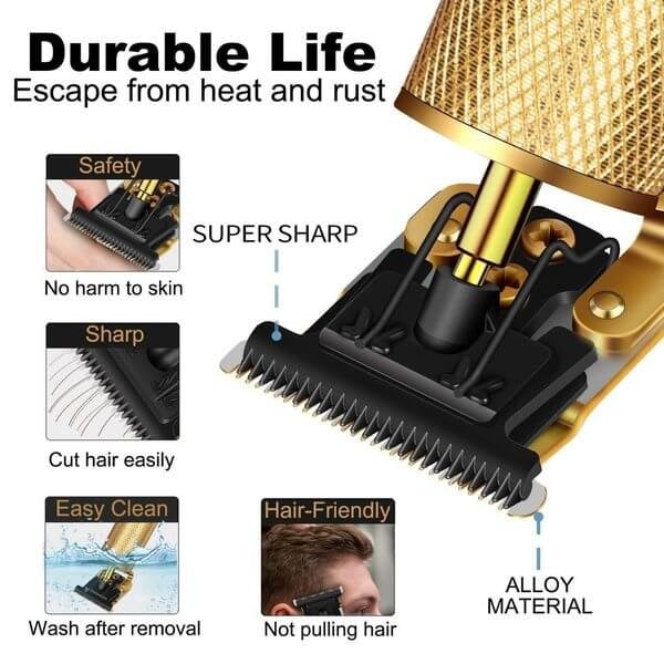 🔥Buy 2 Free Shipping🔥Cordless Zero Gapped Trimmer Hair Clipper
