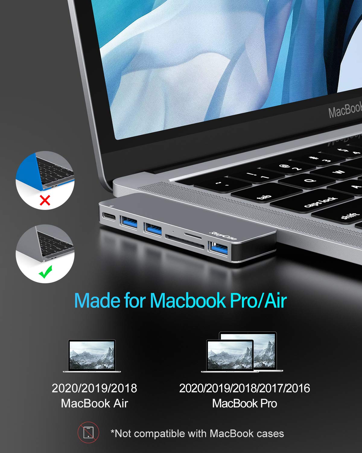 MacBook Pro/Air USB Accessories with 3 USB 3.0 Ports