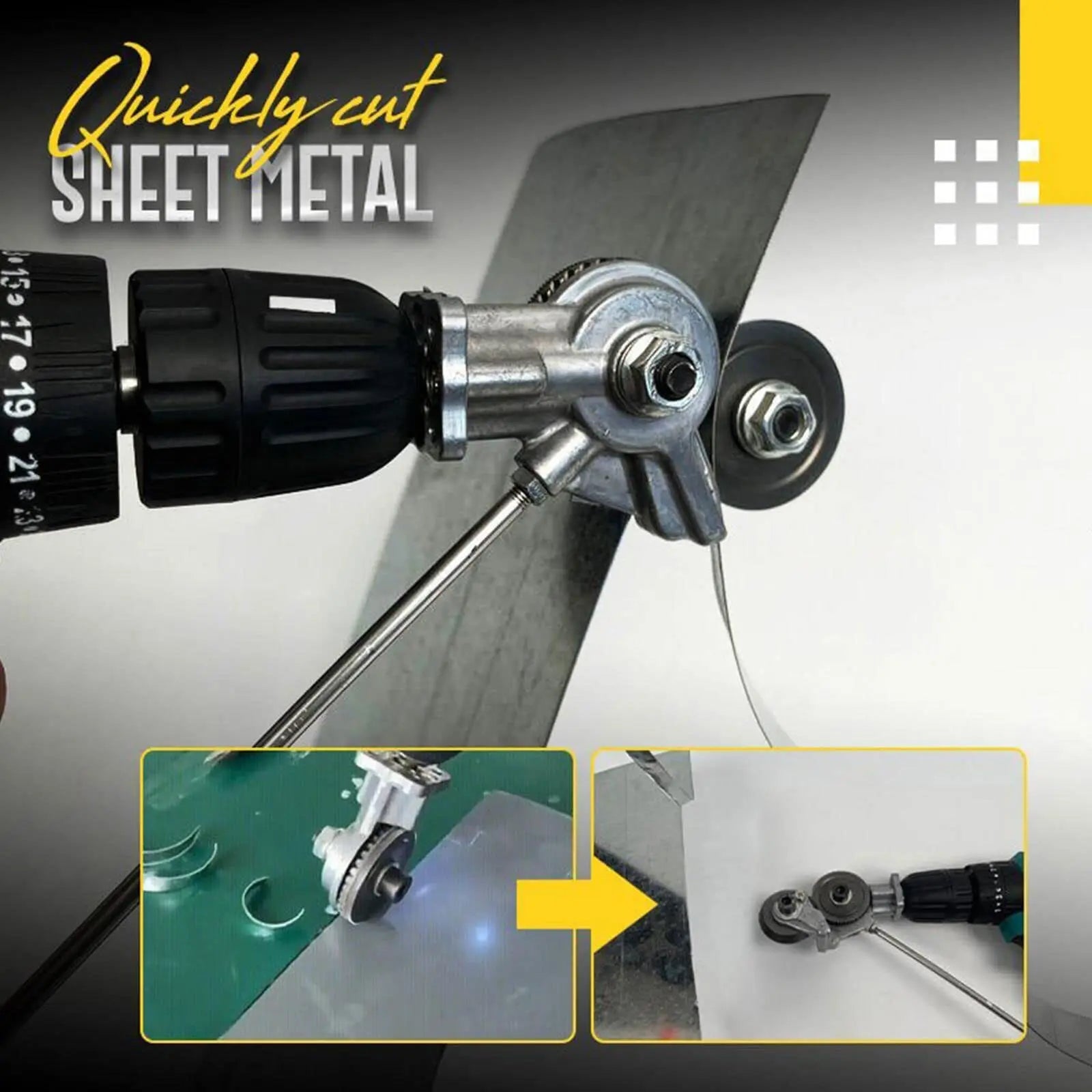 🔥New Year Promotion 49% OFF🔥Electric Drill Shears Attachment Cutter 