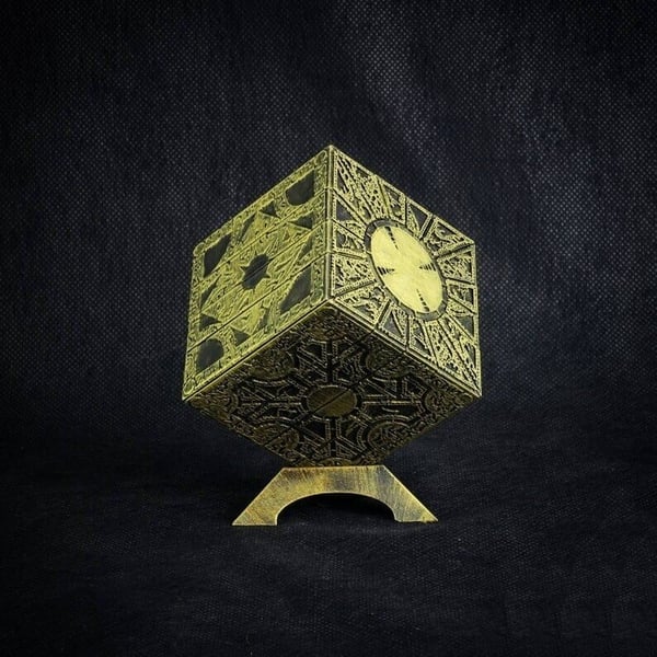 Removable  Puzzle Box with Stand-Lament Configuration