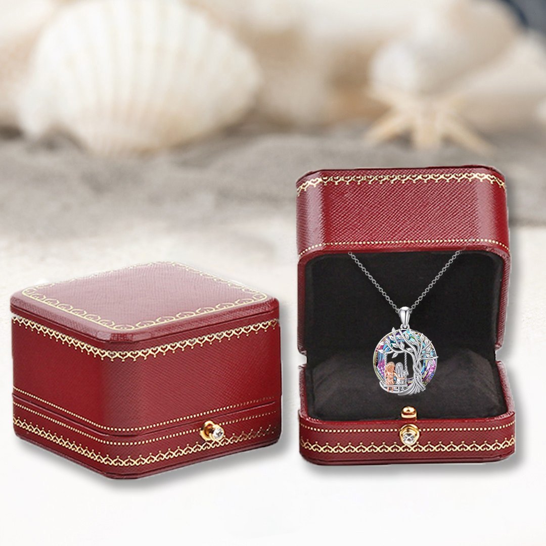 Last Day Promotion 49% OFFThere's no greater gift than sisters Crystal Tree of Life Necklace