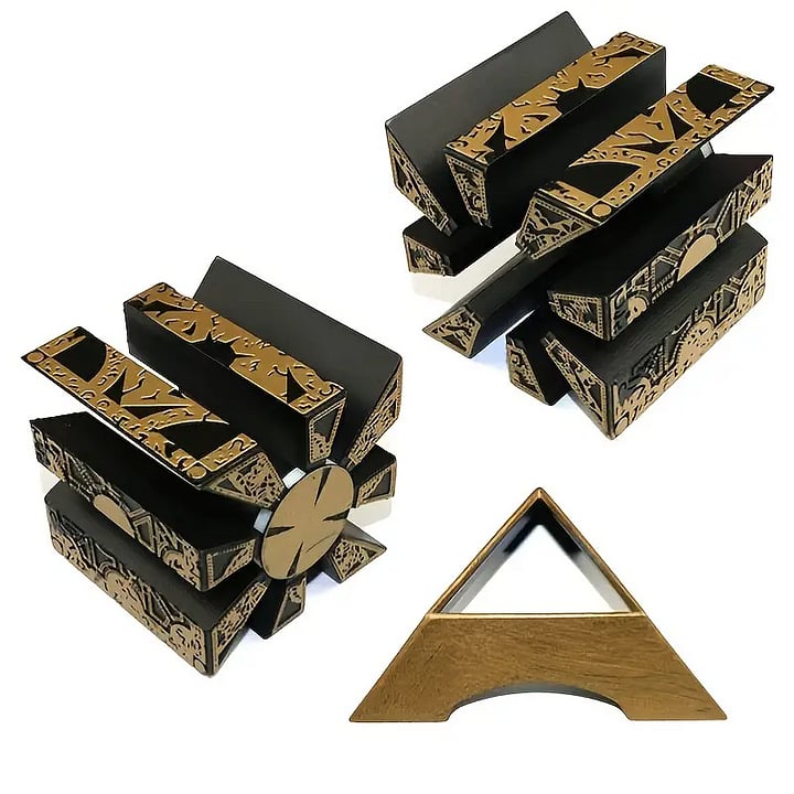 Removable  Puzzle Box with Stand-Lament Configuration