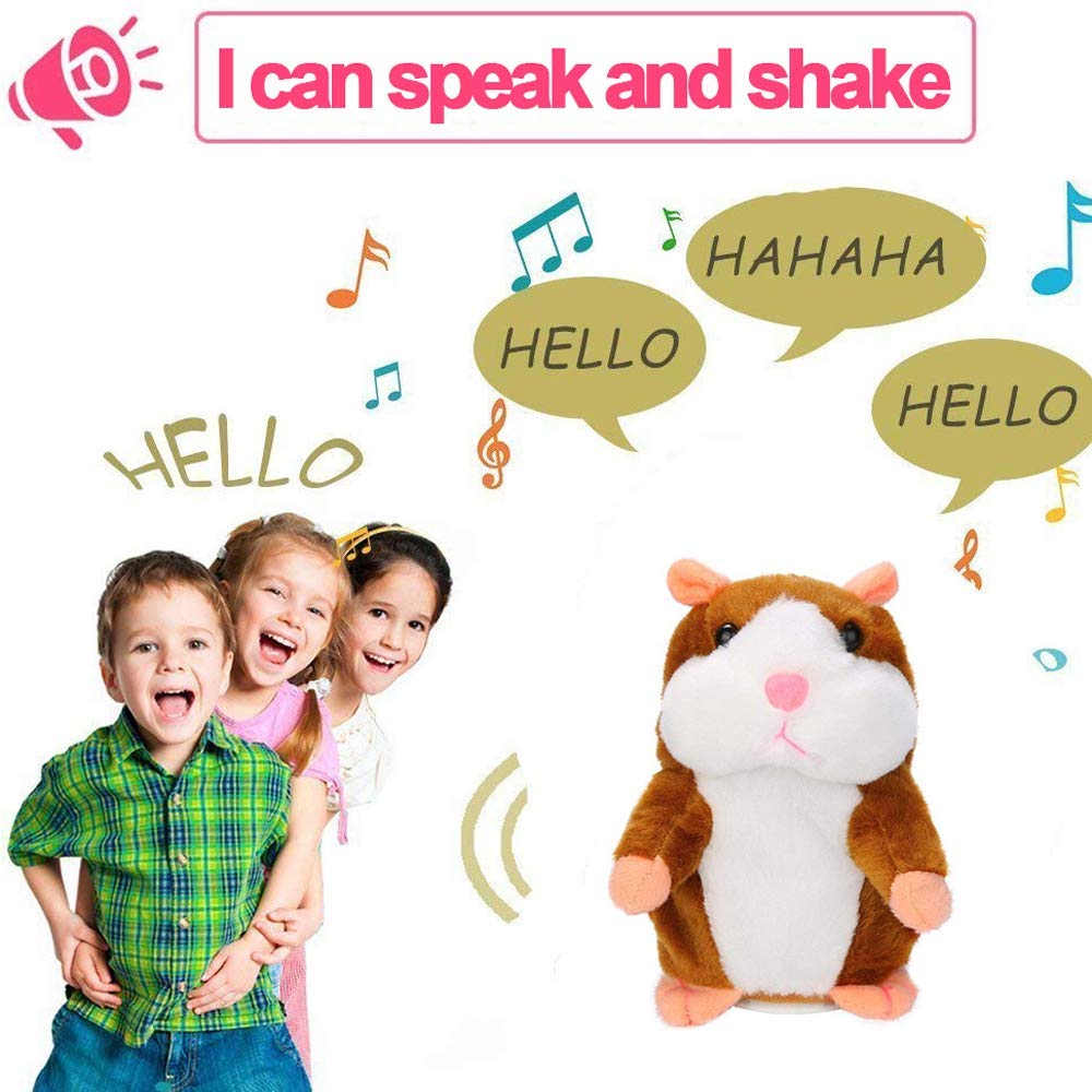 🐹🔥Talking Hamster Plush Toy