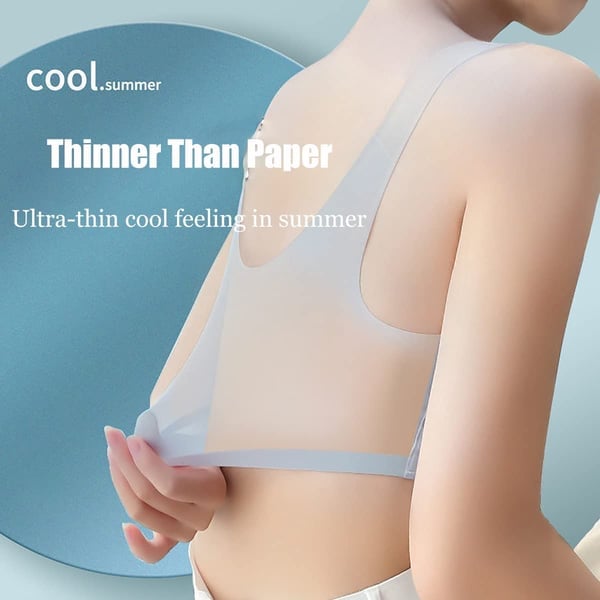 HOT SALE - 49% OFF2023 Ultra-thin Ice Silk Lifting Bra