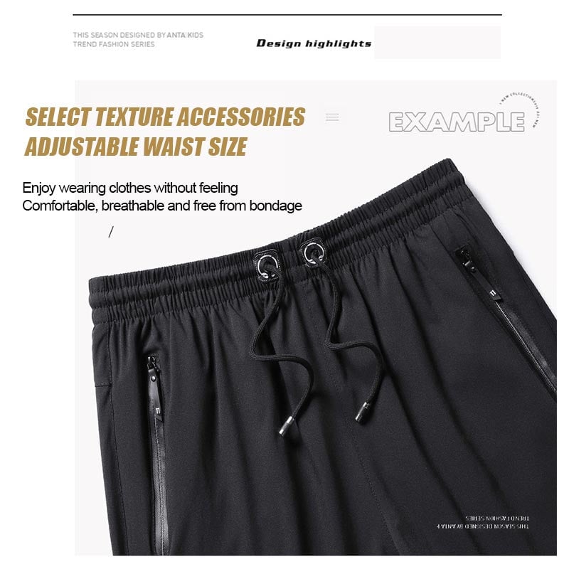 🔥LAST DAY 50% OFF🔥Men's Plus Size Ice Silk Stretch Shorts