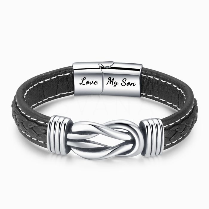 🔥Buy One Get One Free“Mother and Son Forever Linked Together" Braided