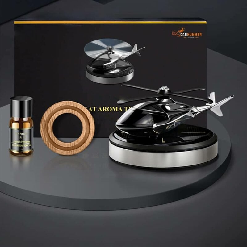 Metal Solar Helicopter Air Freshener