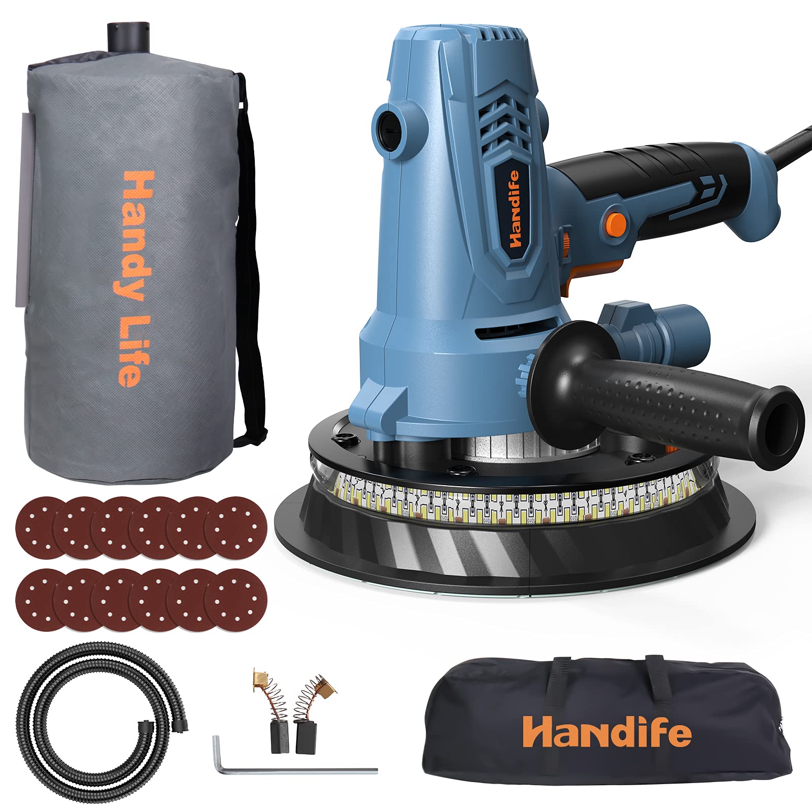 Handife Handheld Drywall Sander 7A 800W Electric Sander for Drywall 5 