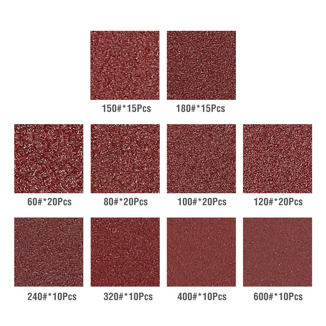 Workpro Sandpaper diameter 125 mm