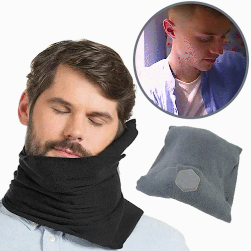 (🔥Last Day Promotion- SAVE 50% OFF)）TRAVEL PILLOW - Upgraded version（latex）