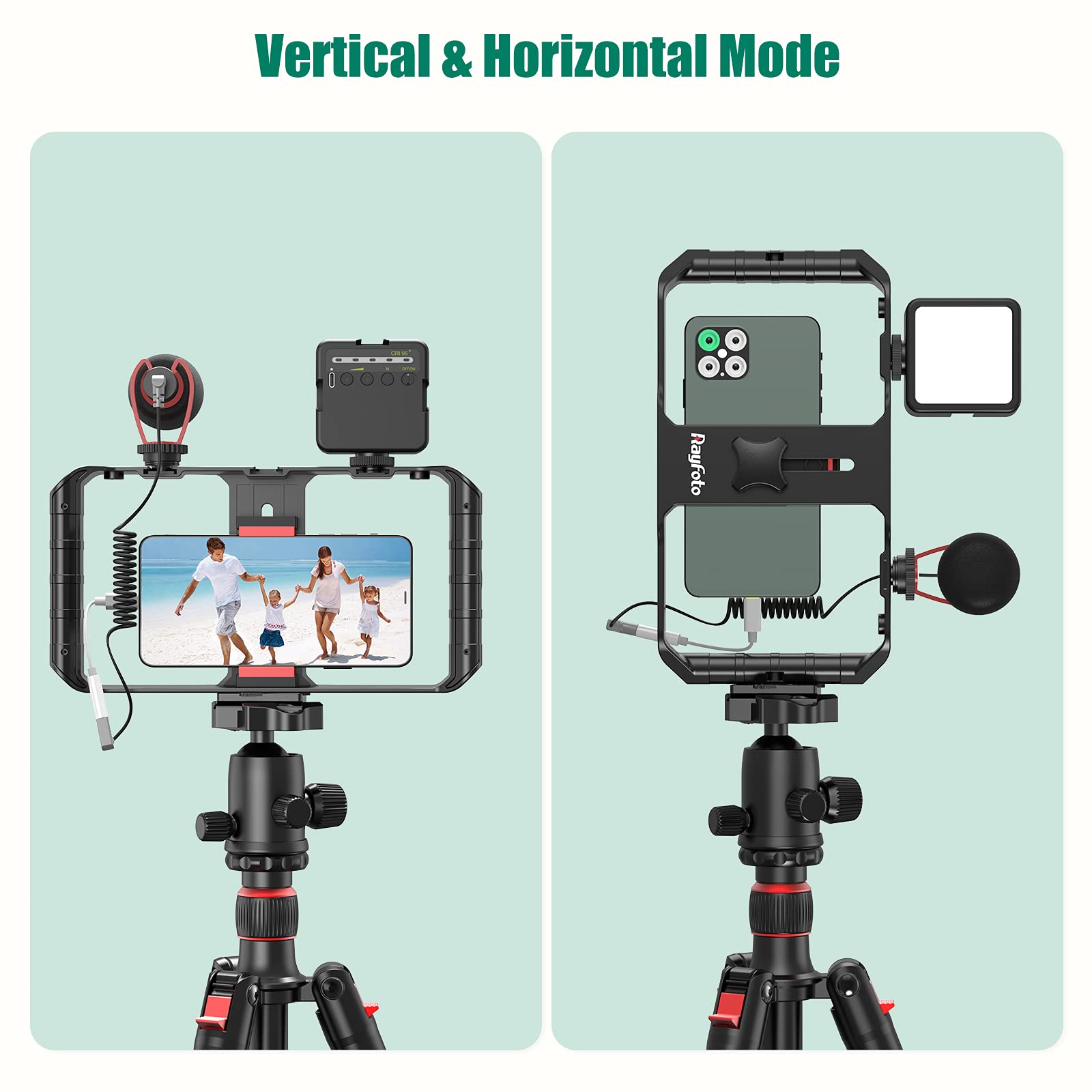 Smartphone Video Rig Handheld Phone Video Cage 