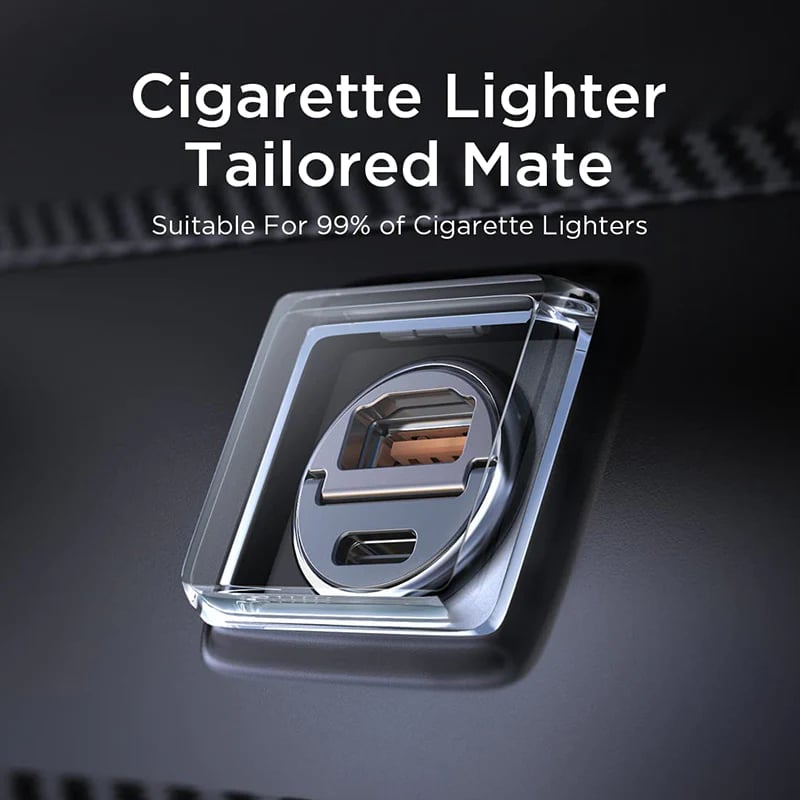 Multi Compatible 100W Fast Charging Car Charger