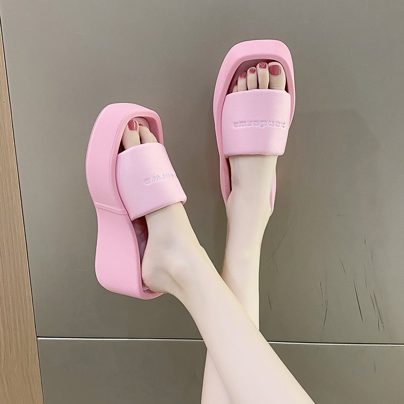 (Almost Sold Out) Square toe luxury  sandals (Buy 2 Free Shipping)