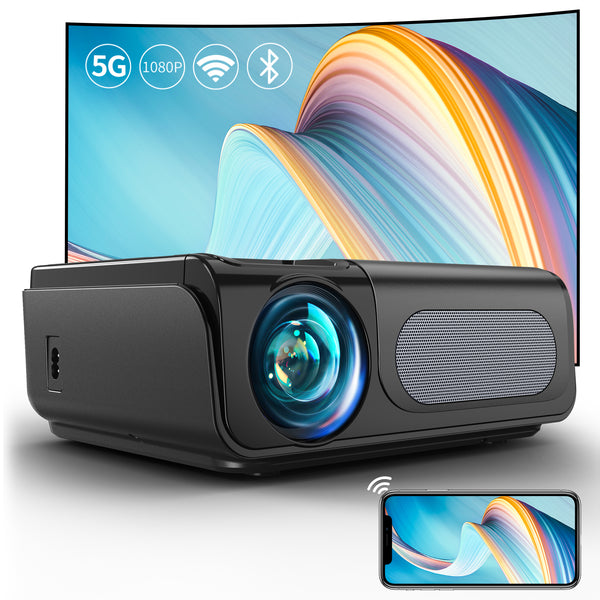 USSUNNY 5G WiFi Bluetooth Projector