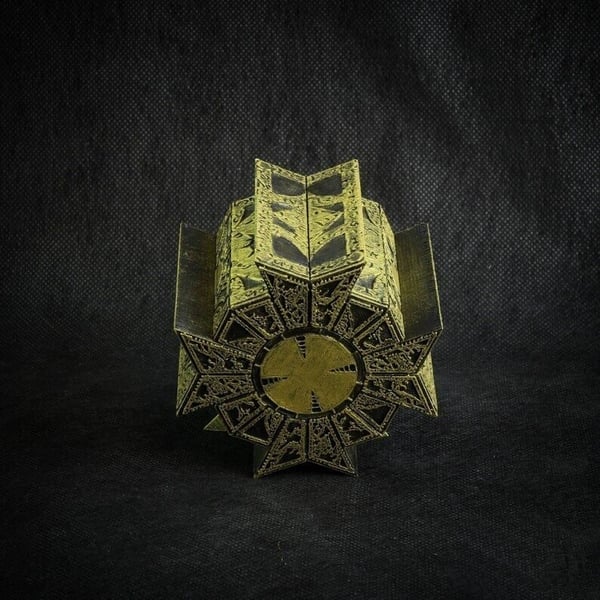 Removable  Puzzle Box with Stand-Lament Configuration