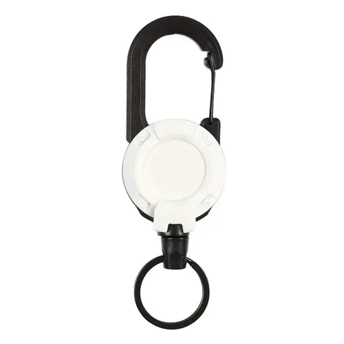 Automatic Retractable Outdoor Wire Rope Keychain-2PCS