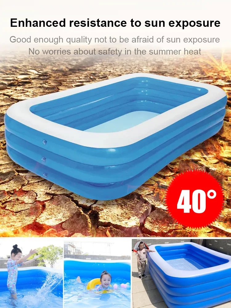 family swimming pool