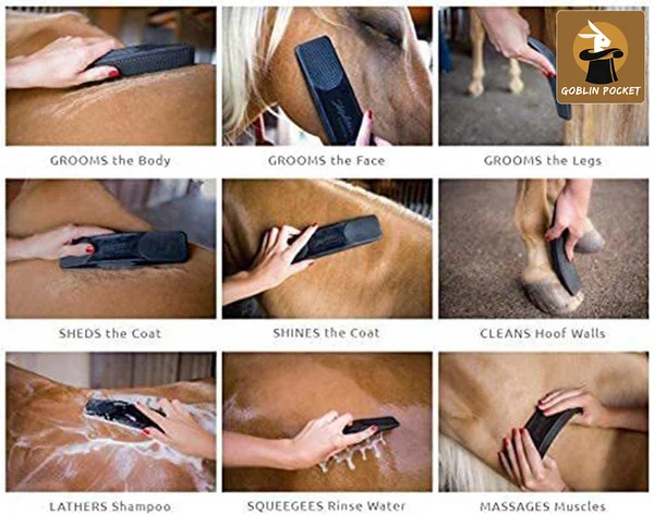 6 In 1 Shedding Grooming Massage Brush