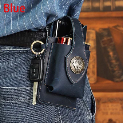 Multifunctional Leather Mobile Phone Bag