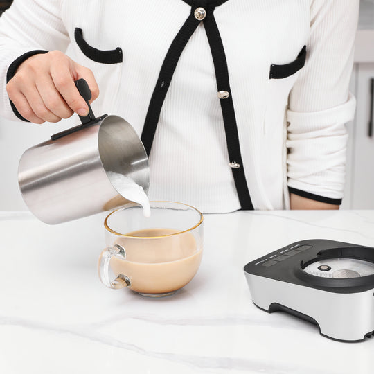 Wamife 4 in 1 Automatic Milk Frother and Steamer