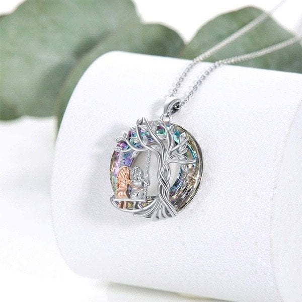 Last Day Promotion 49% OFFThere's no greater gift than sisters Crystal Tree of Life Necklace