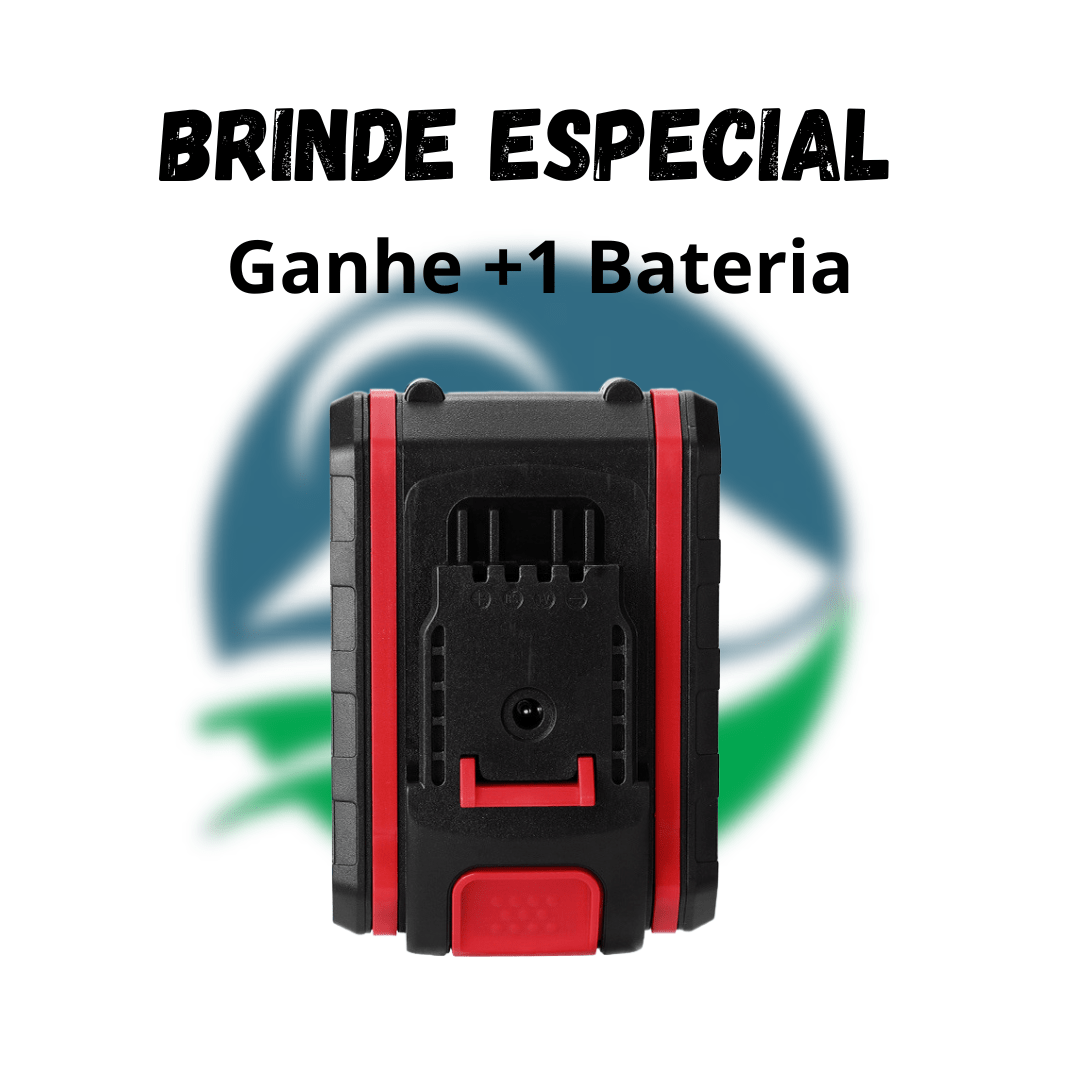 Motosserra Elétrica Portátil: Cortes Precisos + Brinde Exclusivo