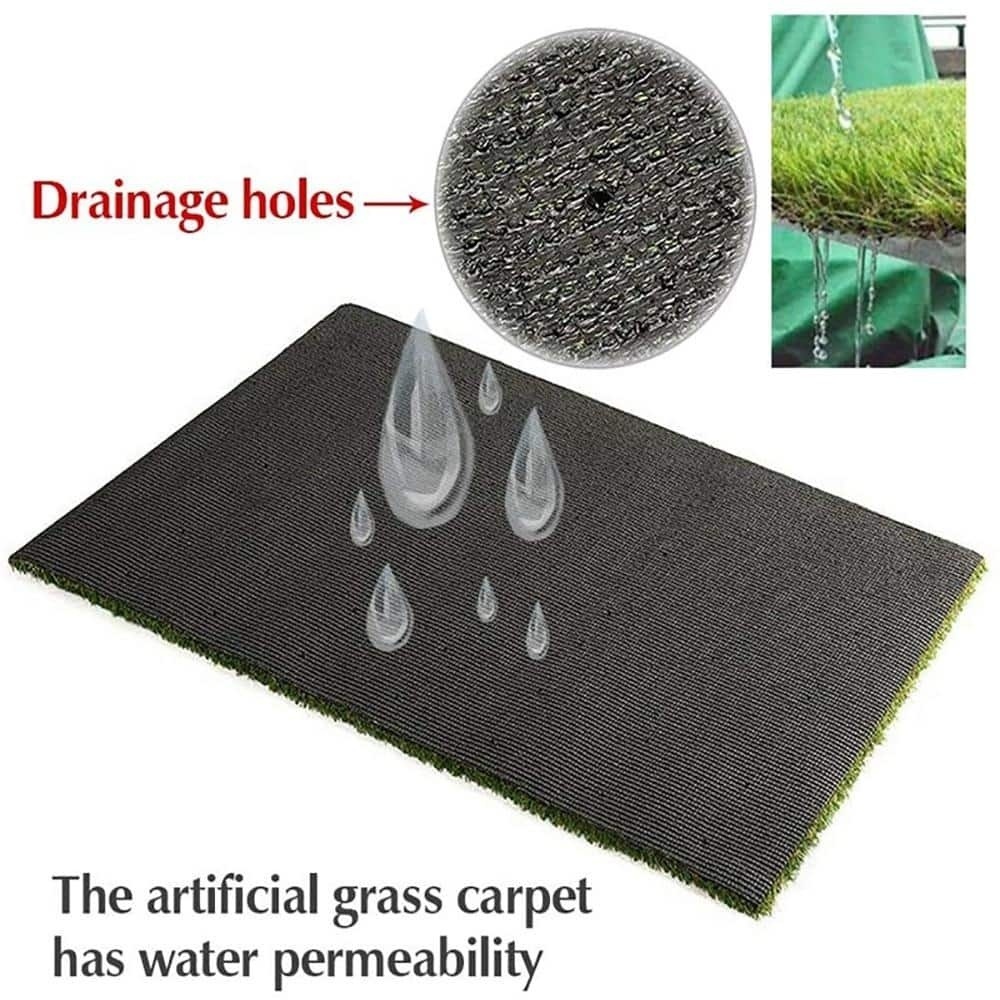 Green Artificial Grass Carpet - Can be cut and spliced 
