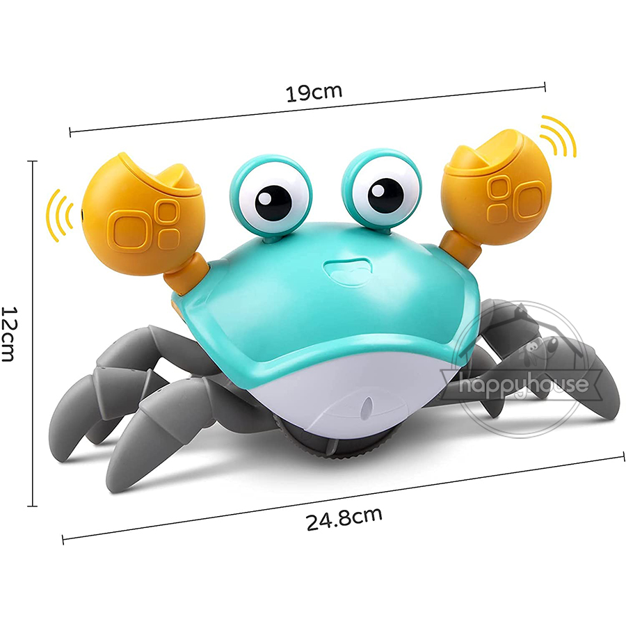 GOATYGOATY® CRAWLING CRAB BABY TOY: INTERACTIVE AND EDUCATIONAL TOY FOR BABIES