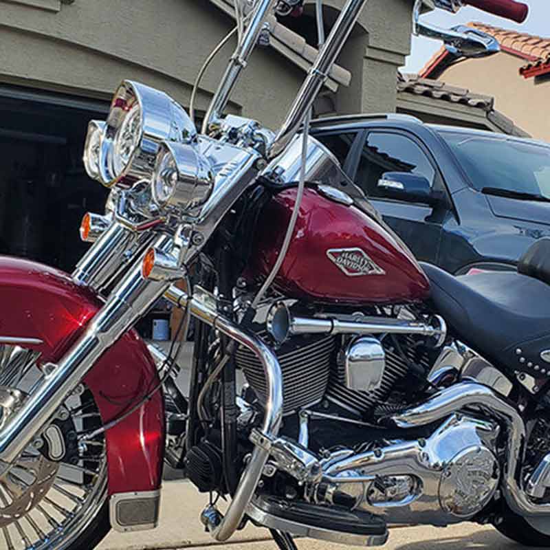 The World's Loudest Motorcycle Horn + Mounting Hardware & Complete Wir