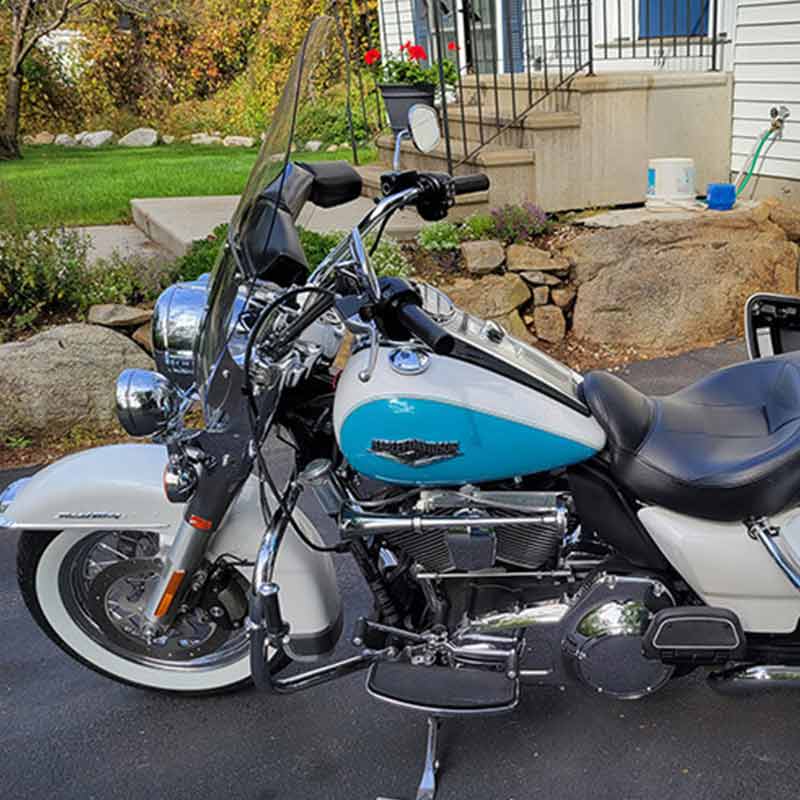 The World's Loudest Motorcycle Horn + Mounting Hardware & Complete Wir