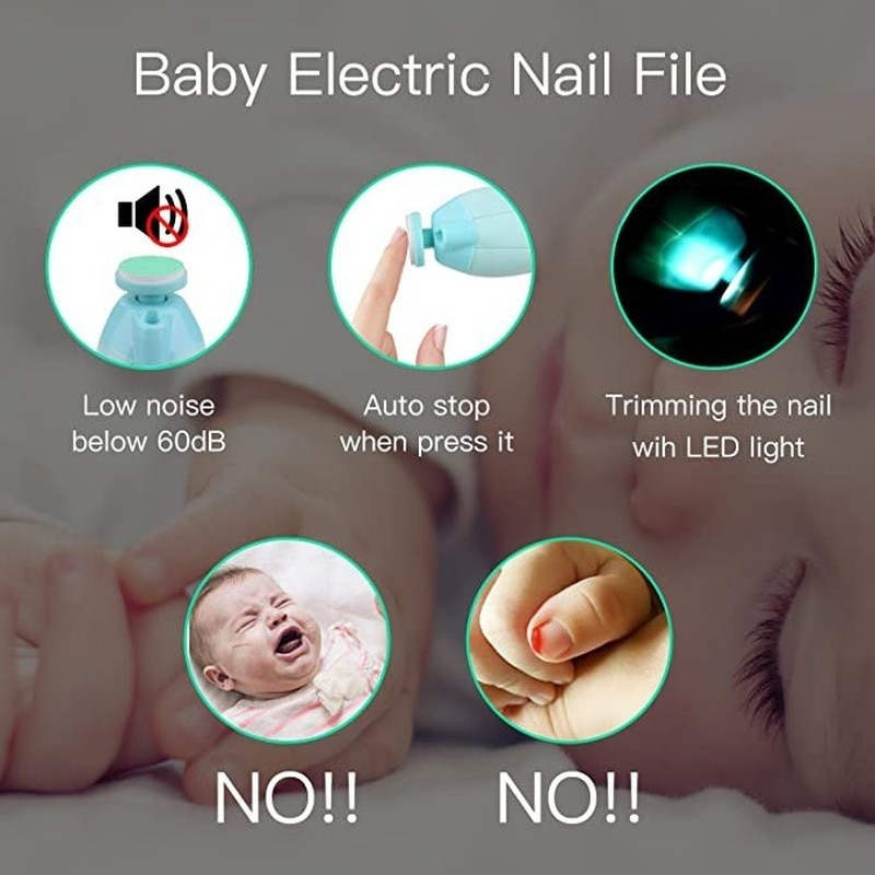 Electric Nail Clipper Baby Care Set