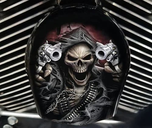 Last Day Promotion 49% OFF - Harley  Custom Made COWBELL HORN COVER - Buy 2 Free Shipping