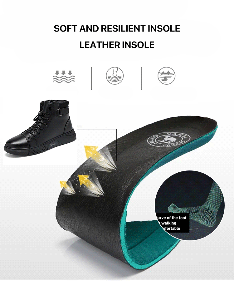 2023 Men's Genuine Leather Boots